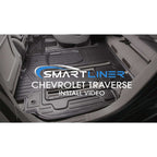 SMARTLINER Custom Fit Floor Liners For 2024-2026 GMC Acadia/Chevrolet Traverse/Buick Enclave with 2nd Row Bench Seats
