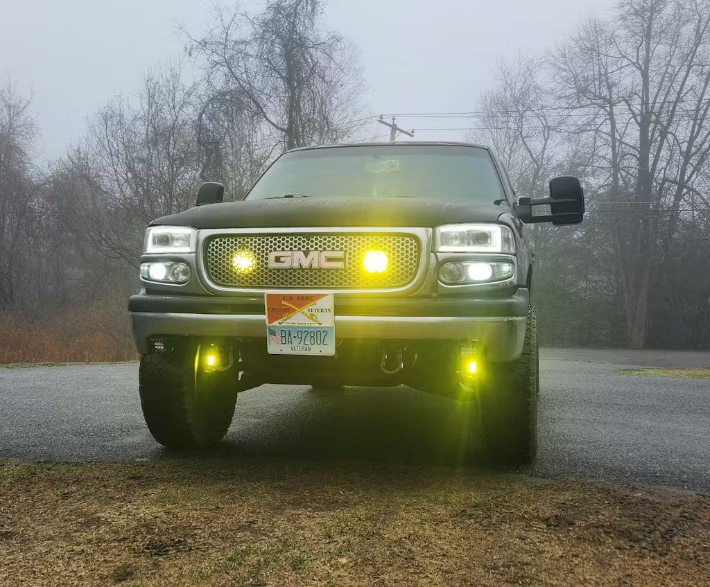 Chevy/GMC 1500 Steerable Knuckle Pod Light Mounts (1999-2019) By Gatekeeper Off-Road