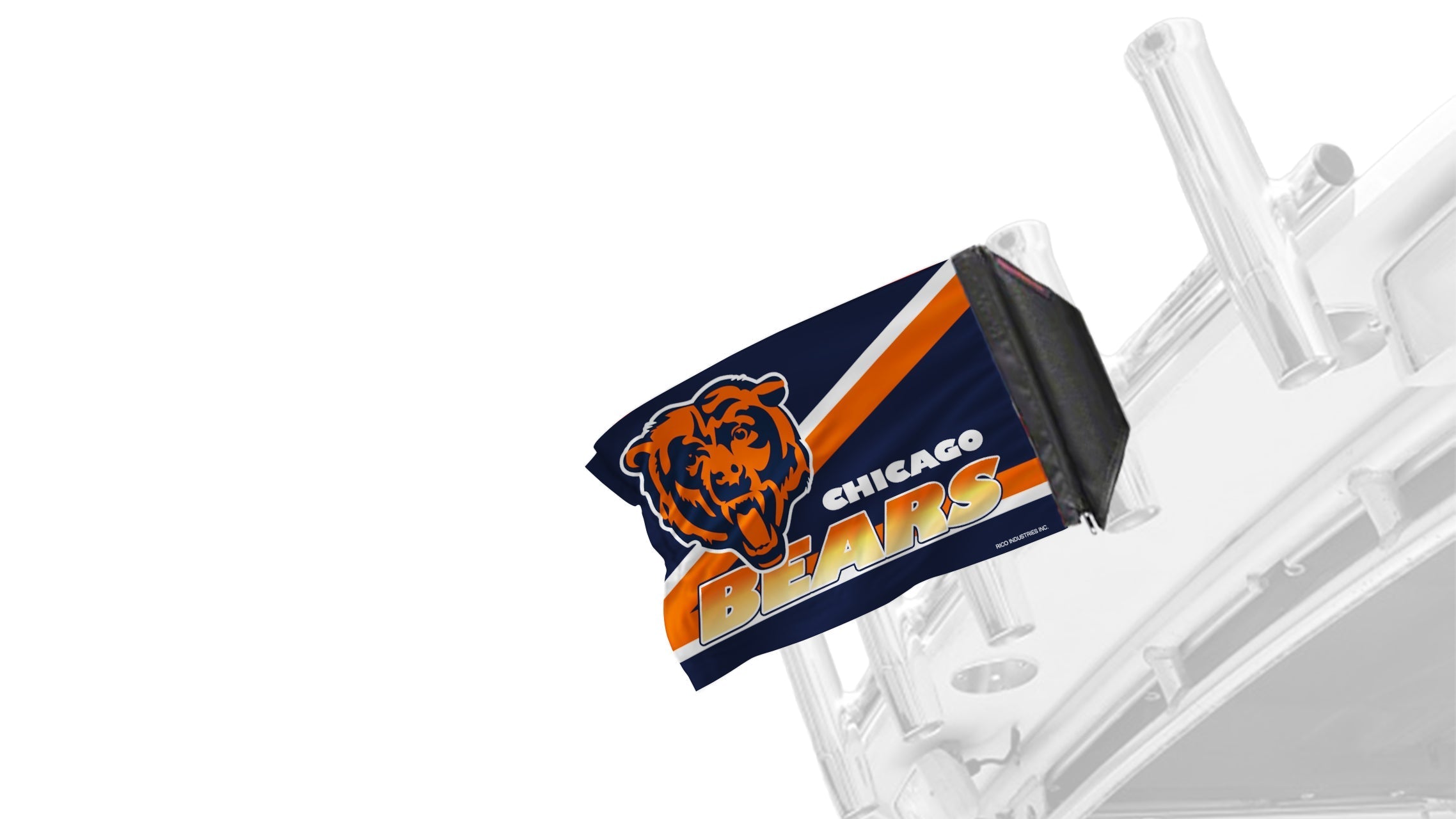 Chicago Bears 11"x17" Forever Wave Flag for Boats