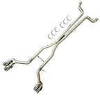 3” Polished Track Catback Exhaust for 2016-2024 Chevy Camaro SS/ZL1/LT1 6.2L V8 - Bull Boost Performance