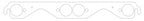 Cometic Chevrolet Gen-1 Small Block V8 .030in MLS Exhaust Manifold Gasket Set - 1.625in Round Ports