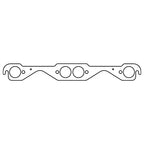 Cometic Chevrolet Gen-1 Small Block V8 .060in MLS Exhaust Manifold Gasket Set - 1.500in Round Port