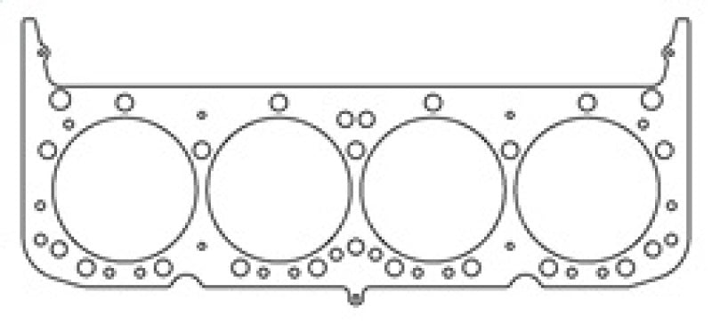 Cometic Chevy Gen-1 Small Block V8 .060in MLS Cylinder Head Gasket - 4.100in Bore - Round Bore