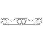 Cometic Chevy Gen1 SB V8 .060in HTS Exhaust Mani Gasket Set-2.00in Round Port-Hooker/Stahl Bolt Patt
