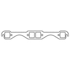 Cometic Chevy Gen1 Small Block V8 .043in Copper Exhaust Mani Gskt Set-1.550in x 1.450in Square Ports
