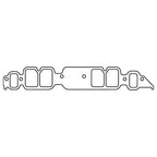 Cometic Chevy Mark-IV Big Block V8 .060in Fiber Intake Mani Gasket Set-1.835in x 2.578in Rec. Port