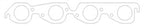 Cometic Chevy Mark-IV GM Gen-V/VI BB V8 .064in ArmorCore Exhaust Mani Gasket Set-2.015in Round Port