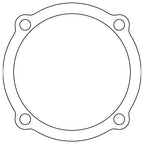 Cometic Chrysler B/RB - Gen-2 Hemi V8 Water Pump Housing Gasket .031in Fiber - 10 Pack