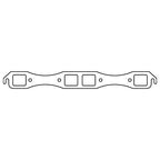 Cometic Chrysler Big Block B/RB V8 .043in Copper Exhaust Manifold Gasket Set-1.780in x 1.480in Port