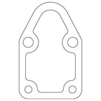 Cometic Chrysler/Ford/GM Fuel Pump Gasket .031in Fiber - 4 Bolt - 10 Pack
