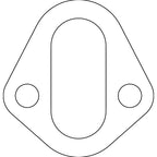Cometic Chrysler/Ford/GM Fuel Pump Gaskets .031in Fiber - 2 Bolt - 10 Pack