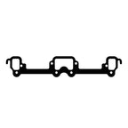 Cometic Chrysler LA V8 .064in ArmorCore Exhaust Manifold Gasket Set - With 4 BBL Carburetor