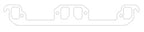 Cometic Chrysler Magnum V8 .064in ArmorCore Exhaust Manifold Gasket Set