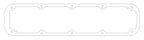 Cometic Chrysler Magnum V8 .188in Fiber Valve Cover Gasket