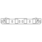 Cometic Ford 302/351W V8 Intake Manifold Gasket .060in Fiber 1.400in X 2.250in Port 20 Pack