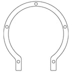 Cometic Ford 59A Flathead V8 .015in Fiber Timing Cover Gasket
