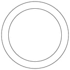 Cometic Ford 8BA/8CM Flathead V8 .060in KF Oil Drain Plug Gasket - 1948-1953