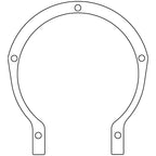 Cometic Ford Flathead V8 8BA/8CM .015in Fiber Timing Cover Gasket - 1948-1953