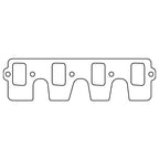 Cometic GM LS7 Gen-4 Small Block V8 .060in Fiber Intake Mani Gasket Set-1.479in x 2.487in Rect. Port