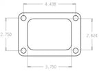 Cometic Garrett T6 .010in Rubber Coated Stainless Turbo Inlet Flange Gasket
