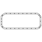 Cometic Gasket BMW M20B25/M20B27 .060in AFM Oil Pan Gasket