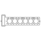 Cometic Lamborghini 3.5L V12 .059in CFM-20 Cylinder Head Gasket - 83mm Bore - LHS