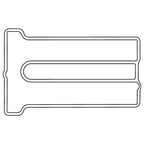 Cometic Lotus Twin Cam .060in AFM Valve Cover Gasket - Chain Driven
