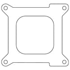 Cometic NASCAR 4 Barrel .047in Fiber Carburetor/Throttle Body Mounting Gasket - Open Plenum