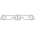 Cometic Pontiac V8 .094in HTG Exhaust Manifold Gasket Set - 1.940in x 1.500in D/Oval Ports