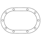 Cometic Sprint Midget Quick Change Gear Housing .032in AFM Differential Cover Gasket - 10 Bolt