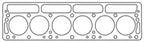 Cometic Triumph 1968-1971 TR6 I6 .063in Copper Cylinder Head Gasket-76mm Bore-Without Recessed Block