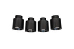 Corsa 20-25 Chevrolet Corvette C8 RWD 4.5in Carbon Fiber Black PVD Tip Kit (For Corsa Exhaust Only)