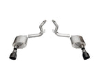 Corsa 2024+ Ford Mustang GT Sport Axle-Back Dual Rear Exit with 4.5in Black PVD Pro-Series Tips