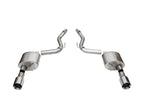 Corsa 2024+ Ford Mustang GT Sport Axle-Back Dual Rear Exit with 4.5in Straight Cut Polished Tips