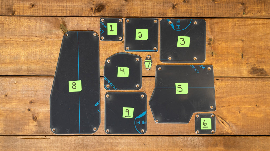 FDF RaceShop Corvette C6 Firewall Block Off Plates