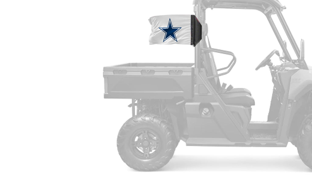 Dallas Cowboys White 11"x17" Forever Wave Flag
