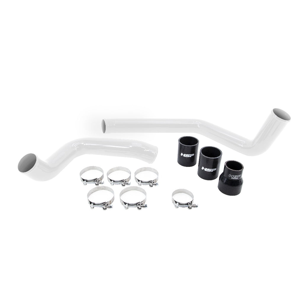 HSP Intercooler Bundle Kit For 2004.5-2005 Silverado/Sierra 2500/3500-Polar White