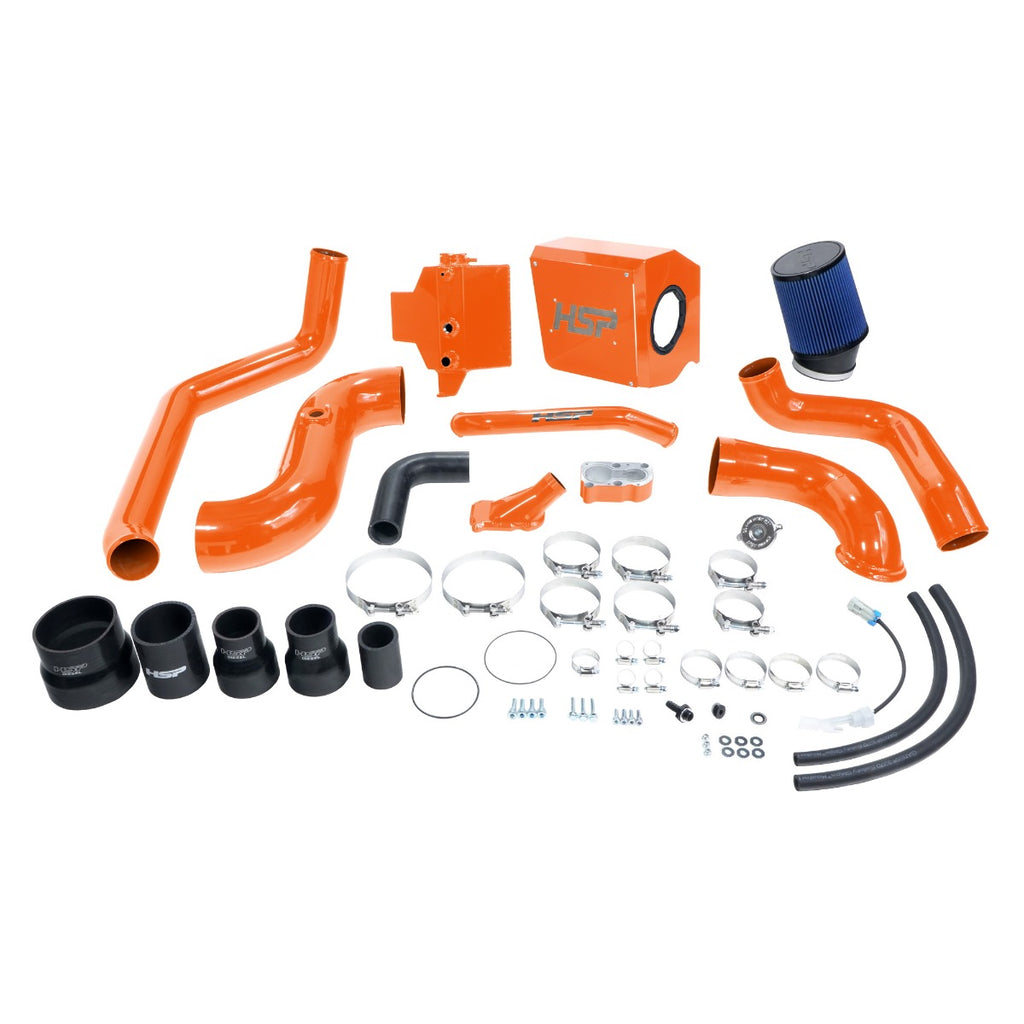 HSP Deluxe No Bridge/ With Cold Side Bundle Kit For 2004.5-2005 Silverado/Sierra 2500/3500-M&M Orange