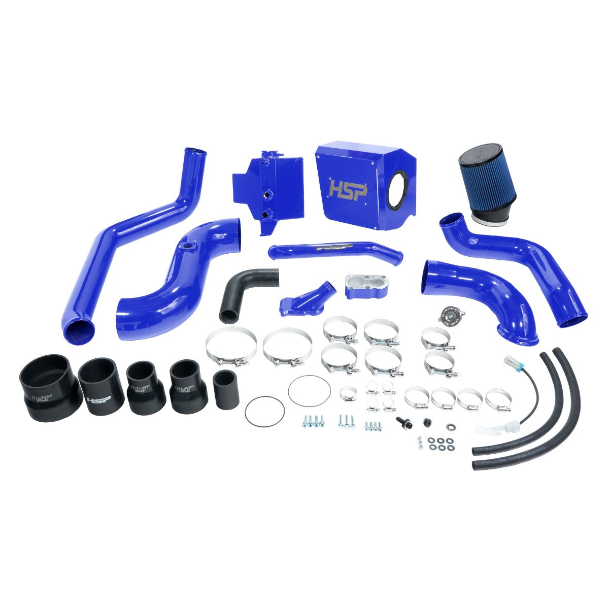 HSP Deluxe No Bridge/ With Cold Side Bundle Kit For 2004.5-2005 Silverado/Sierra 2500/3500-M&M Orange