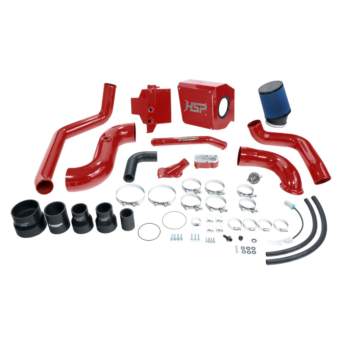 HSP Deluxe No Bridge/ With Cold Side Bundle Kit For 2004.5-2005 Silverado/Sierra 2500/3500-RAW
