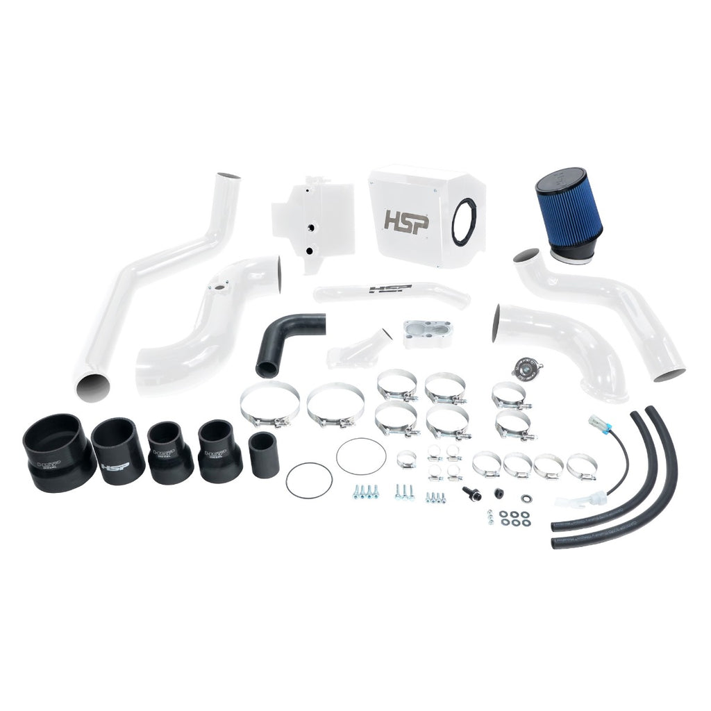 HSP Deluxe No Bridge/ With Cold Side Bundle Kit For 2004.5-2005 Silverado/Sierra 2500/3500-Polar White