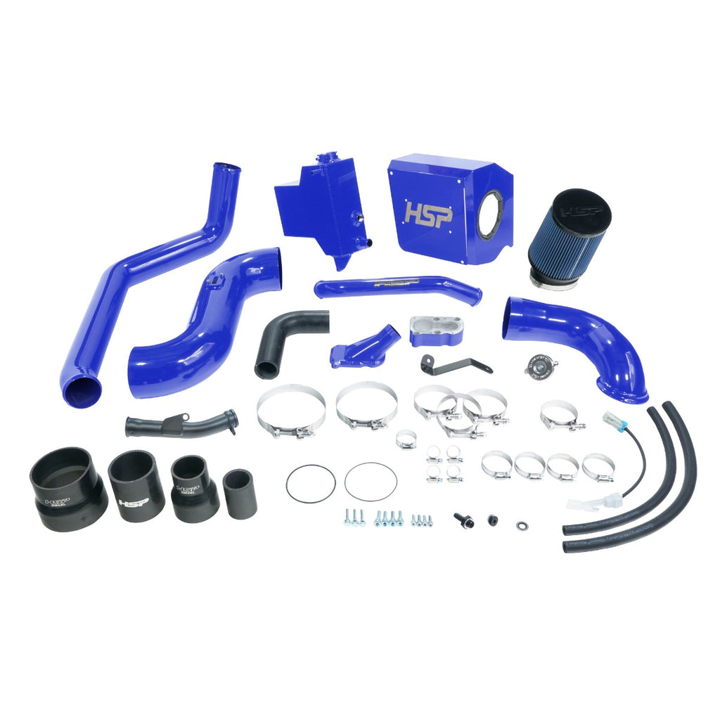 HSP Deluxe No Bridge/Cold Side Bundle Kit For 2007.5-2010 Silverado/Sierra 2500/3500 Illusion Blueberry