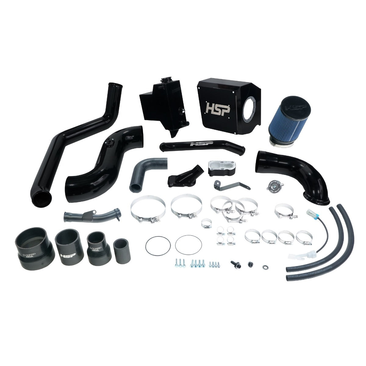 HSP Deluxe No Bridge/Cold Side Bundle Kit For 2007.5-2010 Silverado/Sierra 2500/3500 Illusion Blueberry
