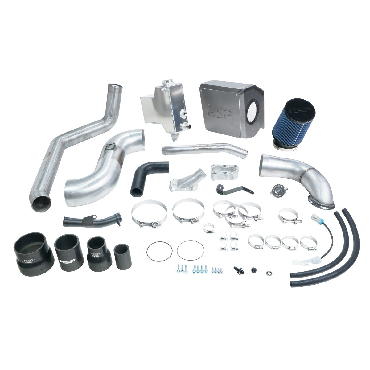 HSP Deluxe No Bridge/Cold Side Bundle Kit For 2007.5-2010 Silverado/Sierra 2500/3500-M&M Orange