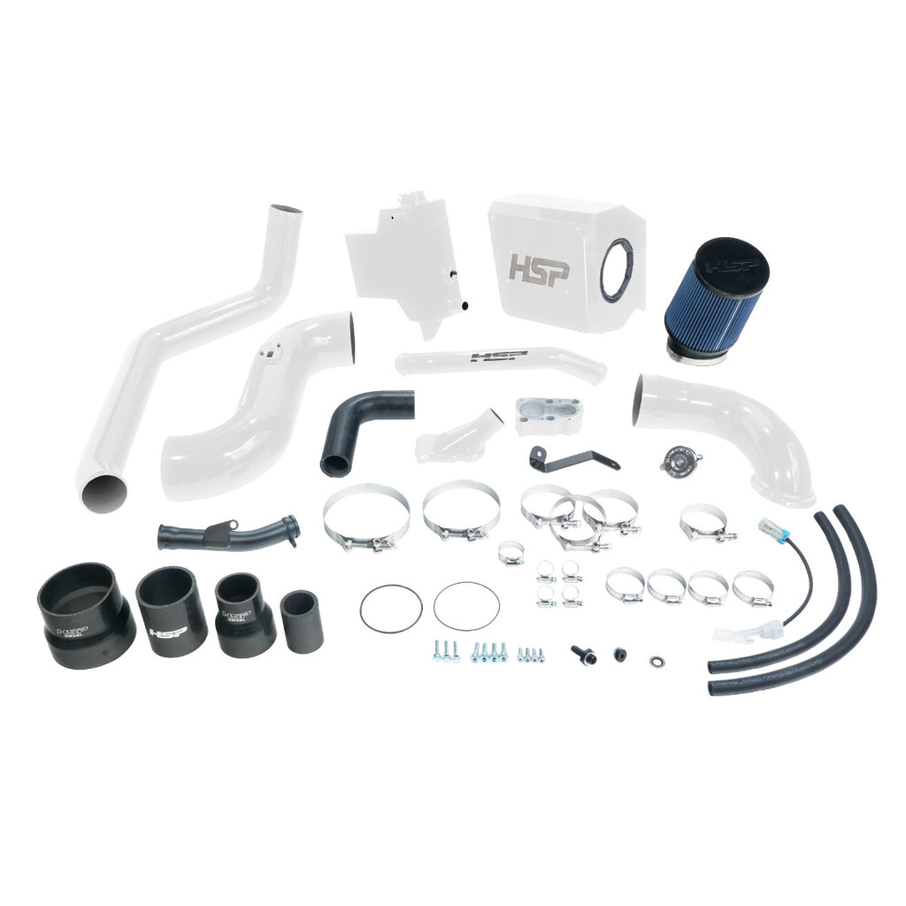 HSP Deluxe No Bridge/Cold Side Bundle Kit For 2007.5-2010 Silverado/Sierra 2500/3500-M&M Orange
