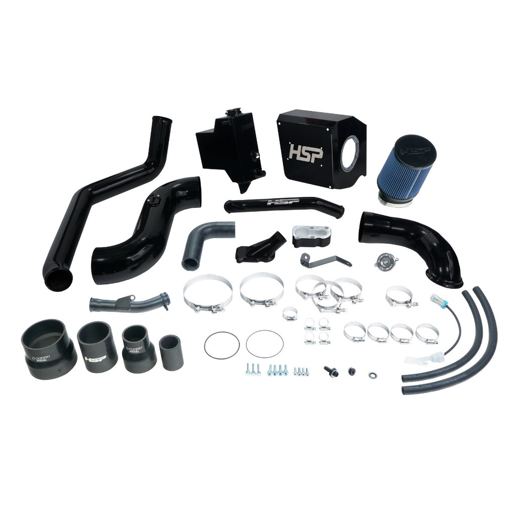 HSP Deluxe No Bridge/Cold Side Bundle Kit For 2007.5-2010 Silverado/Sierra 2500/3500-M&M Orange