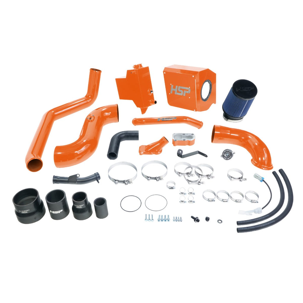 HSP Deluxe No Bridge/Cold Side Bundle Kit For 2007.5-2010 Silverado/Sierra 2500/3500-M&M Orange