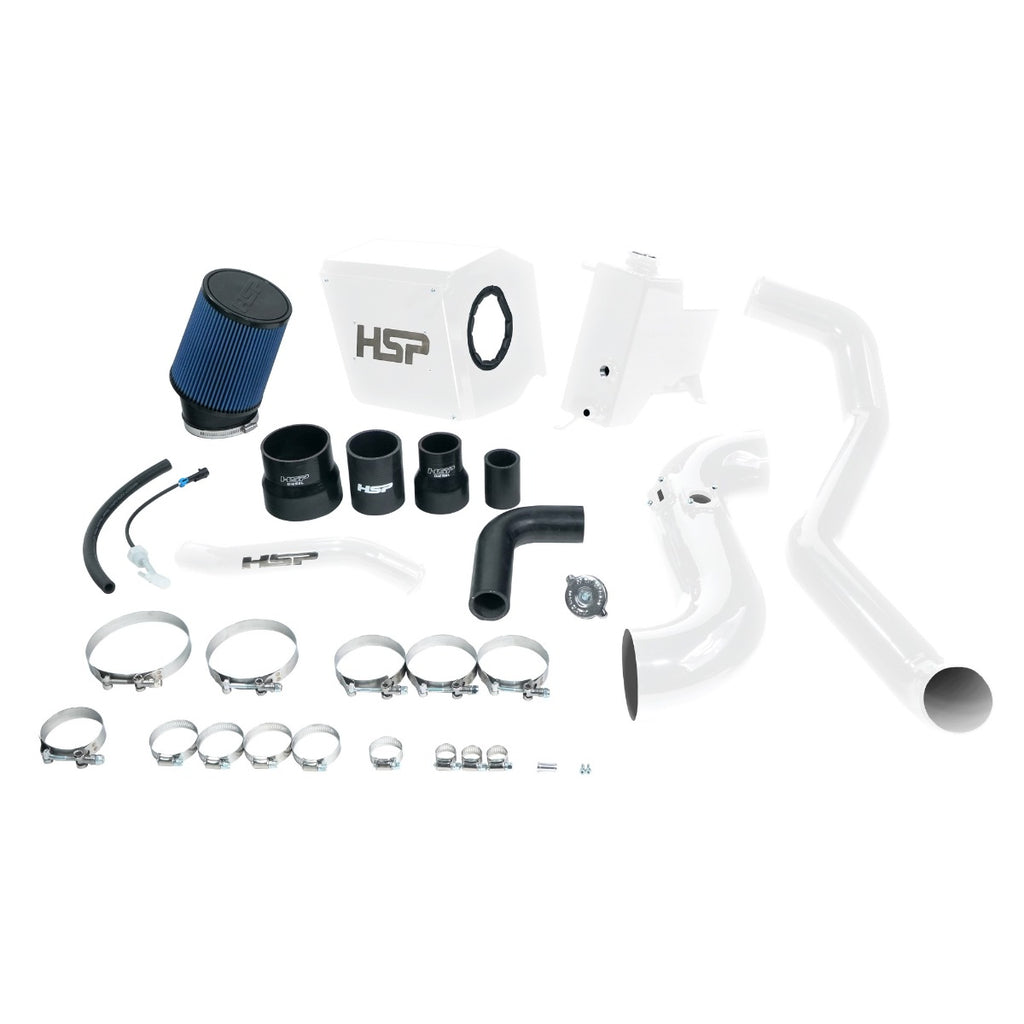 HSP Deluxe No Bridge/Cold Side Bundle Kit For 2013-2014 Silverado/Sierra 2500/3500-Ink Black