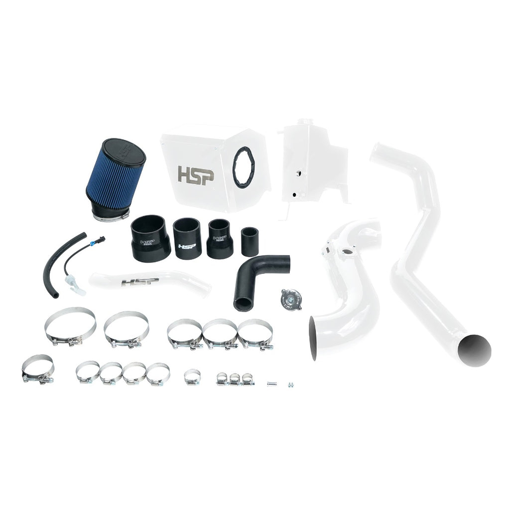 HSP Deluxe No Bridge/Cold Side Bundle Kit For 2015-2016 Silverado/Sierra 2500/3500-Polar White