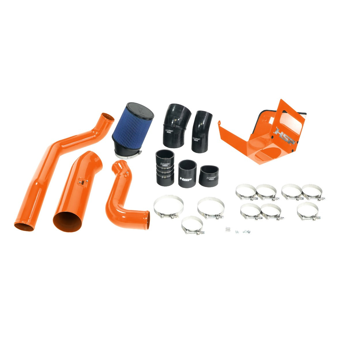 HSP Max Air Flow Bundle Kit For 2017-2019 Silverado/Sierra 2500/3500-M&M Orange